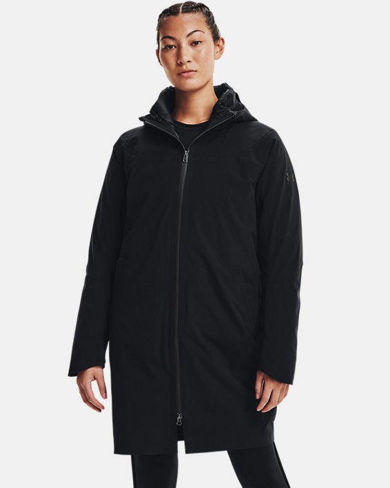 Women's UA Storm ColdGear® Infrared Down 3-in-1 Jacket, Black, pdpMainDesktop image number 0